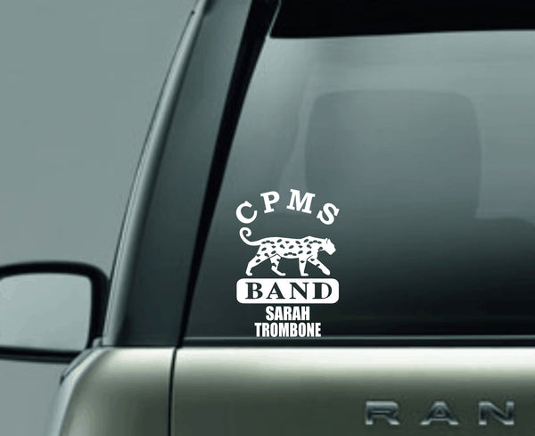 CPMS Band Car Decal