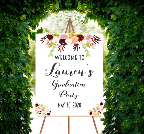 Poster Board - Graduation, bridal shower, wedding shower, birthday....
