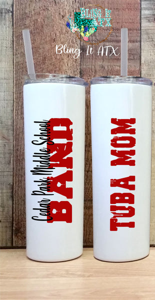 CPMS Band Tumbler-Custom Name