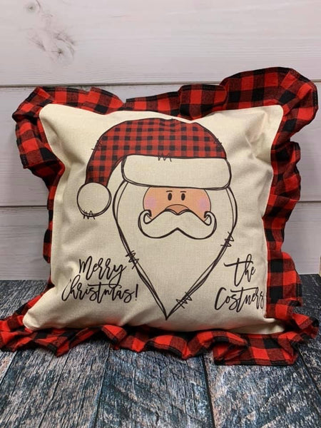 Santa Pillow with name