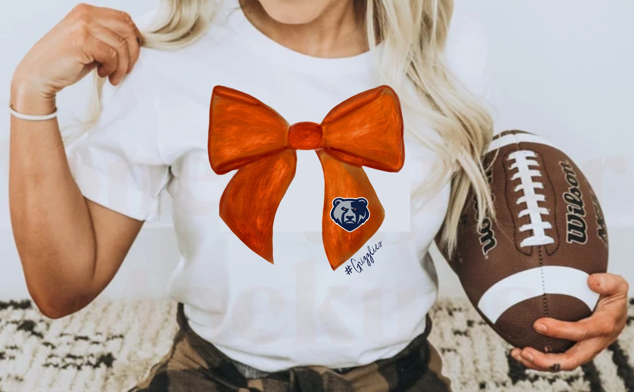 Glenn Watercolor Bow Tee