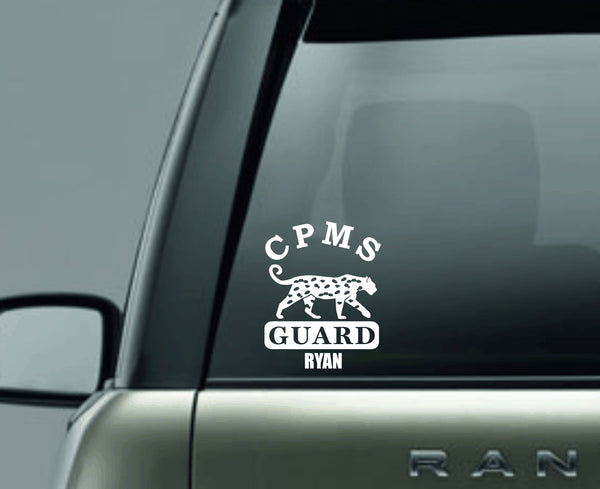 CPMS Band/Guard Car Decal