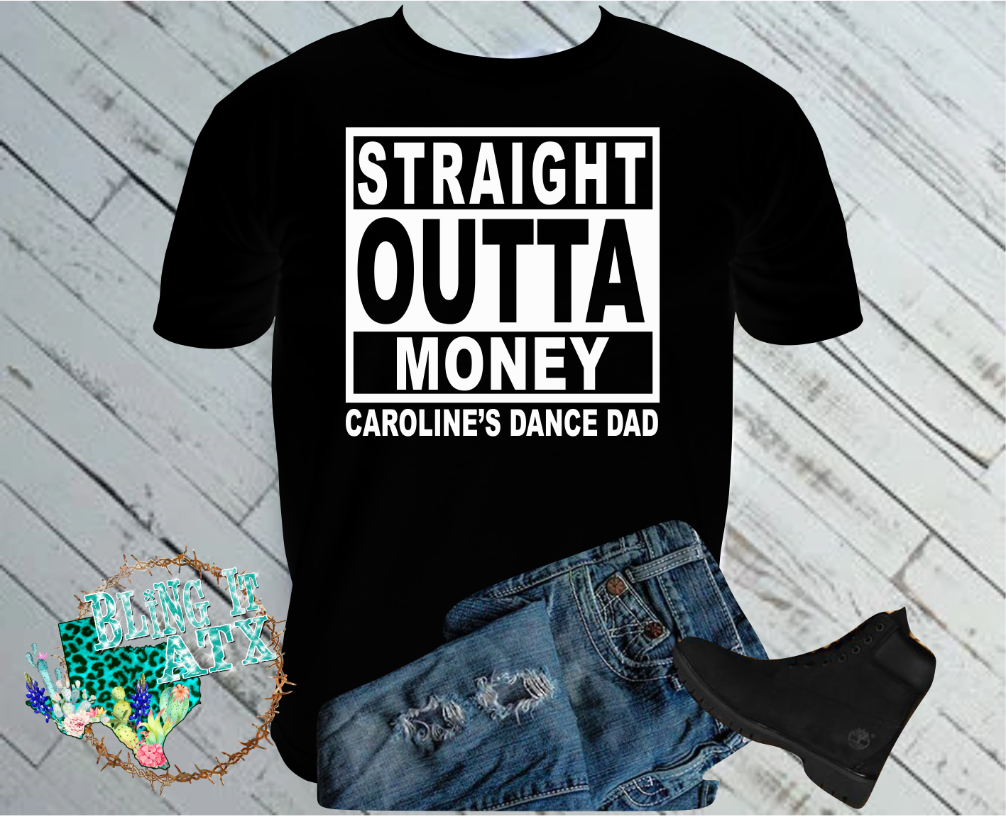 CPMS Straight Outta Money (Dad shirt)