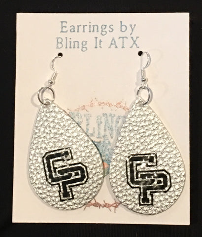 Earrings - CP Silver Drop