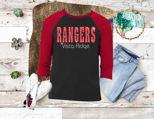 Vista Ridge Rangers raglan tee