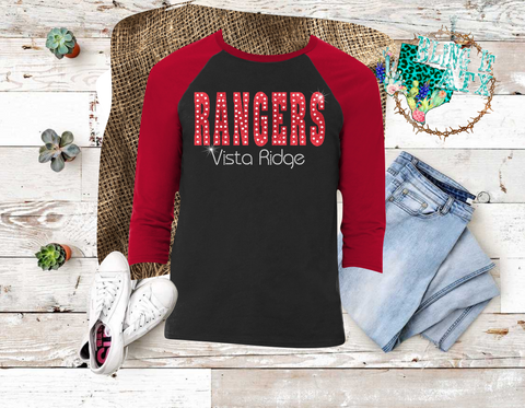 Vista Ridge Rangers raglan tee
