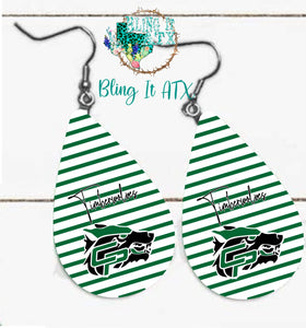 CPHS Timber and stripes Earrings