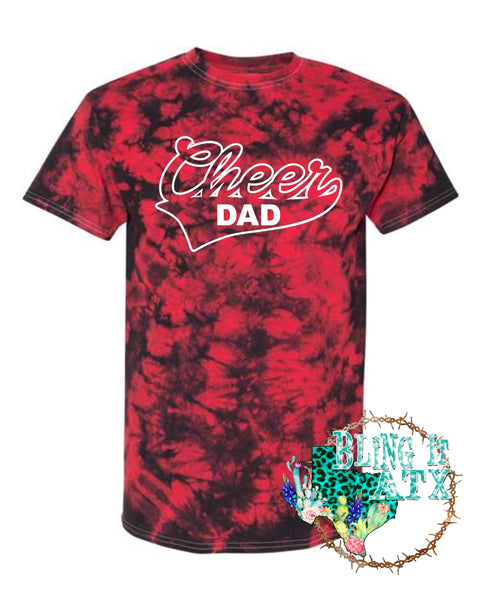 CPMS Cheer Dad Tie Dye Shirt 2022