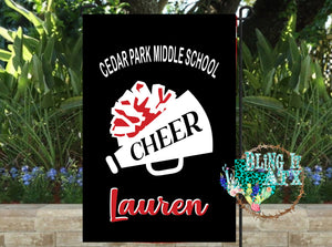 CPMS Cheer Garden Flag 2022