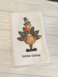 Tea Towels - Mr. Turkey Gobble Gobble