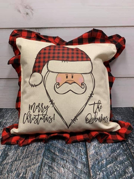 Santa Pillow with name