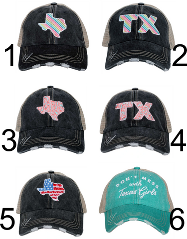 Texas/Texas state Caps (multi)