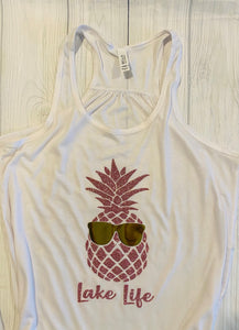 Lake Life/Beach Life Pineapple Tank